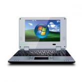 Mini Netbook 7 Polegadas com Windows, WiFi, USB, Rede e entr