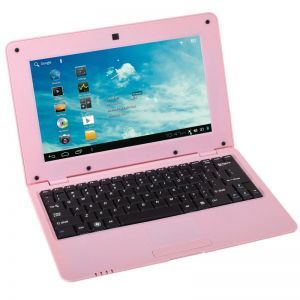 Netbook Rosa 10 Polegadas com Android