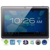 Tablet com Android 4, Suporte a jogos 3D, Câmera e 4GB de M