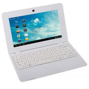 Netbook Branco 10 Polegadas com Android