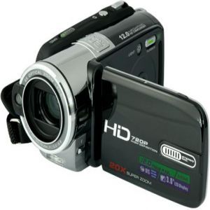 Câmera Filmadora Digital DV Alta Definição 720P HDMI Zoom20x