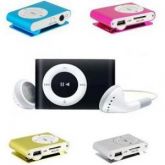 Super Mini MP3 Player com Entrada de Cartão MicroSD